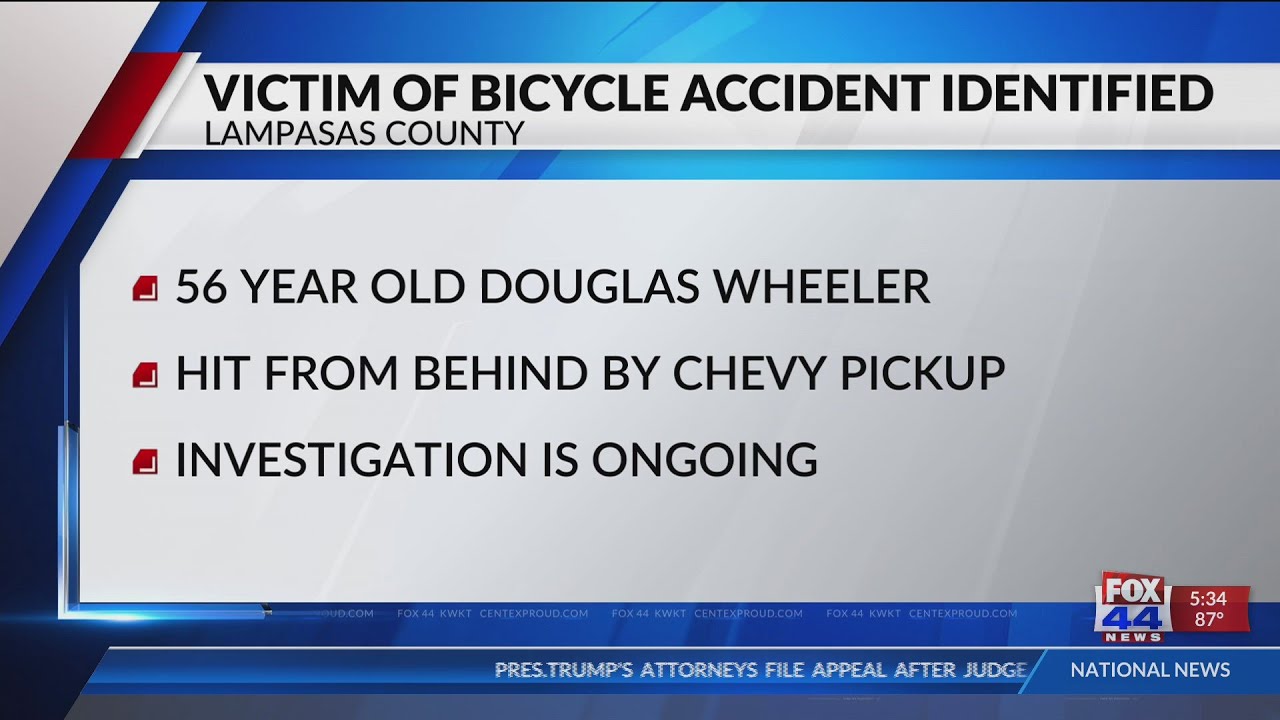 Victim of fatal bicycle crash identified - YouTube