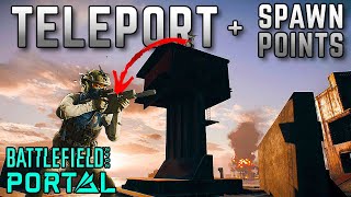 Teleport & Custom Spawn Point COMPLETE Guide in Battlefield Portal - Battlefield 2042 Tutorial screenshot 2