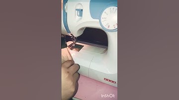 How to do Pico in Usha janome dream stitch machine