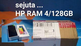 HP murah ram 4 GB... redmi 12 C paket lengkap...