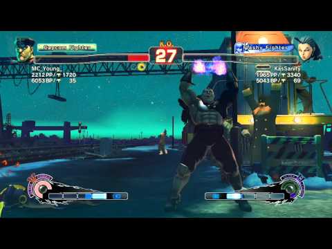 Ultra Street Fighter IV battle: M. Bison vs Rose