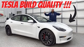 Drastic Improvement In Tesla Build Quality! Analyzing Brand New Model 3 Performance