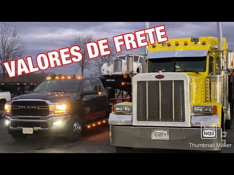 Vídeo: Quanto custa o transporte de uma caminhonete?