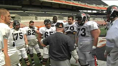 2011 Spring Football - Coach Cav
