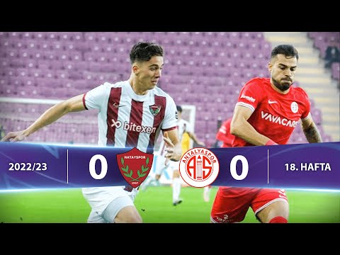 A. Hatayspor - FTA Antalyaspor (0-0) Highlights/Özet | Spor Toto Süper Lig - 2022/23