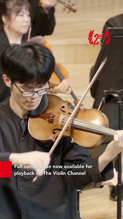 Second Prize at the 6th Annual Schoenfeld International String Competition Violin Division