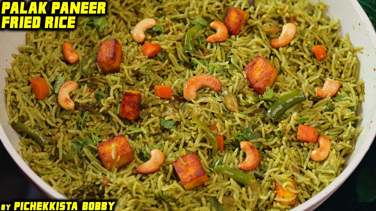 Paneer fried rice local style