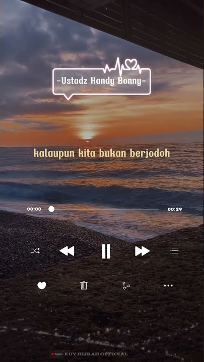 Kalo kita berjodoh Allah akan mempertemukan kita dengan caranya || Ustadz Handy Bonny