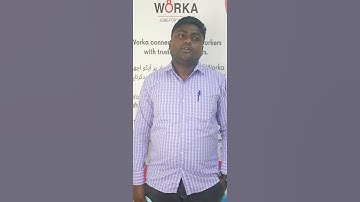 Video resume for Cleaning supervisor Job.