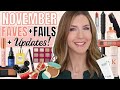 November Favorites 2020 + FAILS + UPDATES | Monthly Beauty Must Haves