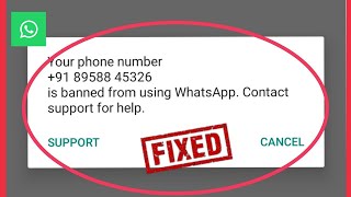 How to solve WhatsApp banned problem | How to recover WhatsApp banned account 2023