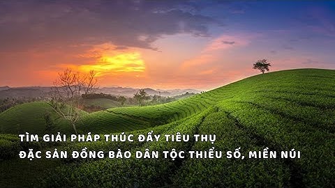Tìm giải pháp thúc đẩy tiêu thụ đặc sản đồng bào dân tộc thiểu số miền núi