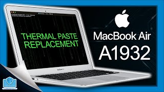 MacBook Air A1932 (clean + thermal paste replacement)