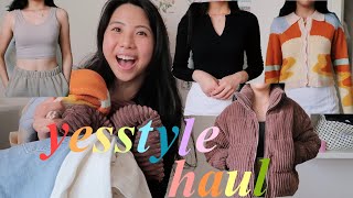 yesstyle try on haul 2021 | ~casual and trendy~