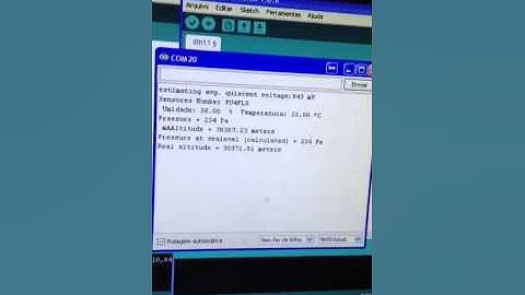 Estação meteorológica com arduino