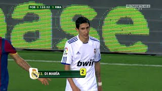 Angel di Maria vs Barcelona (CDR Final) 10-11 HD 1080i by Silvan