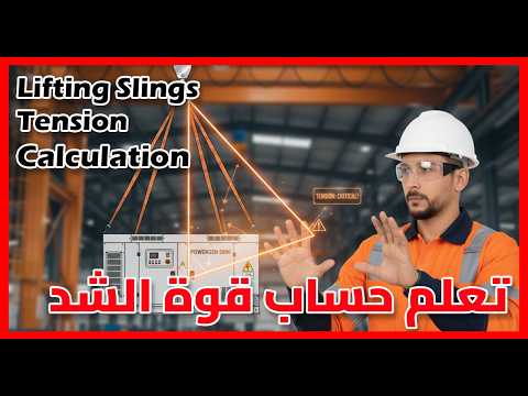 إتقان حساب شد حبال الرفع الدور الحاسم لزوايا الرفع 3 طرق