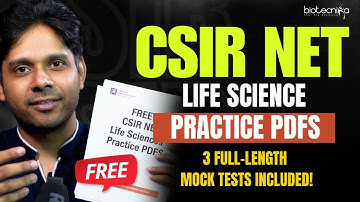 Free CSIR NET Life Sciences Triple Practice Papers PDF – Download 3 Full-Length Mock Tests