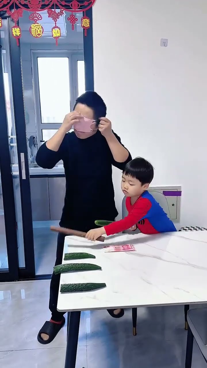 砍多少给多少，最后这根到底怎么回事儿呢！#Cute baby#Cute#呆萌小米宝#聪明宝宝#萌娃