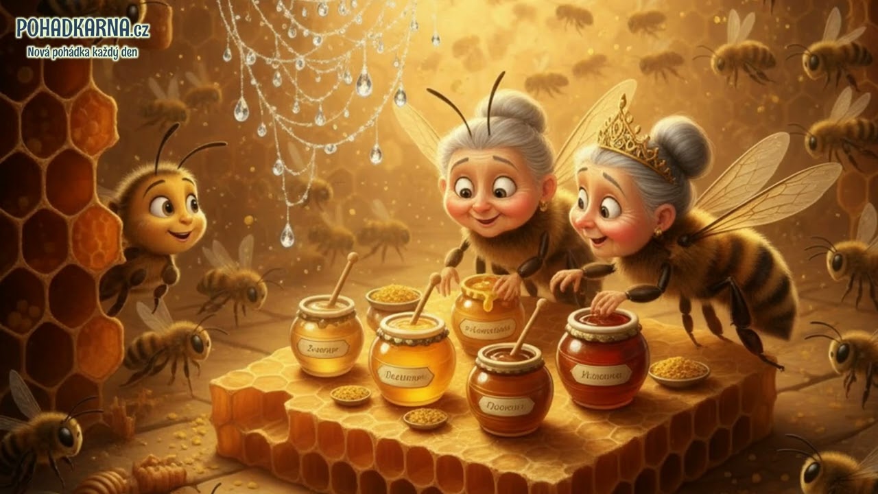 🐝 Silvestr ve včelím úlu - audio pohádka na dobrou noc