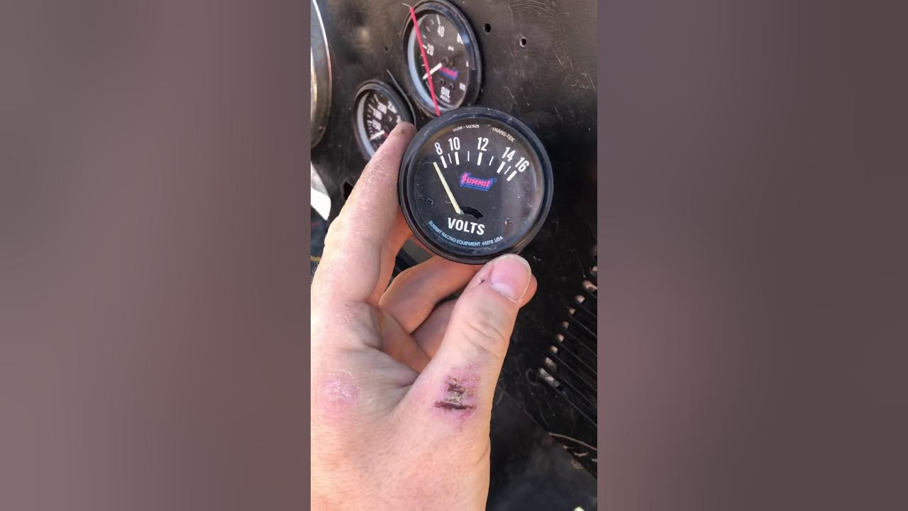 How to wire volt gauge Easy How To YouTube