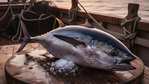 Tuna Cutting Show – Skill & Precision in Real Time