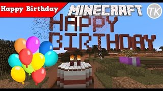 Redstone Birthday Cake! Minecraft 1.11.2