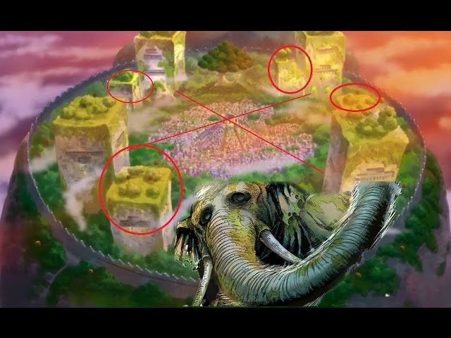 The true origin of Zou, where Zunesha is from and how it reveals hints to  the creation of the Red Line!!!! : r/OnePiece