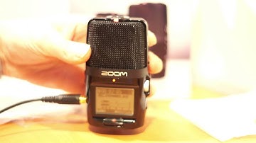 Zoom H2n test after unboxing