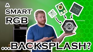 LEDs, Microcontrollers, and Microphones - The World’s Most Complicated Backsplash?