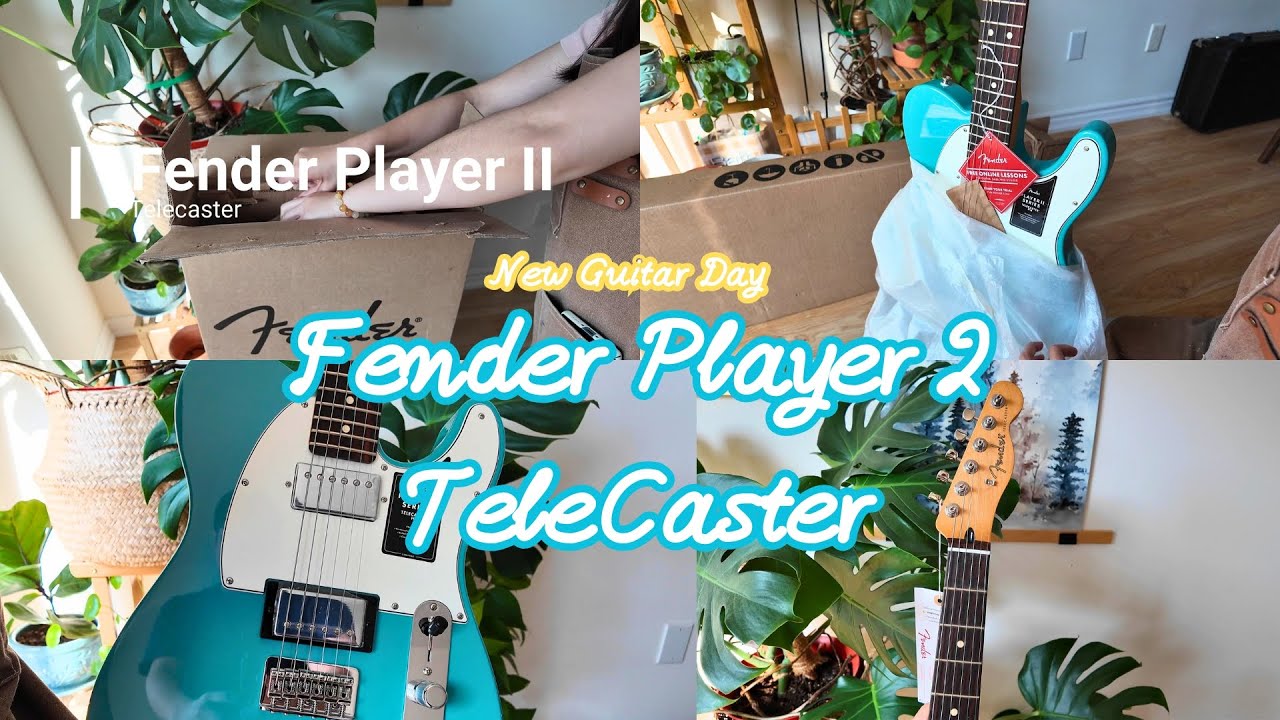 Unboxing the Fender Player II Telecaster HH | Dual Humbuckers, Big Tone!