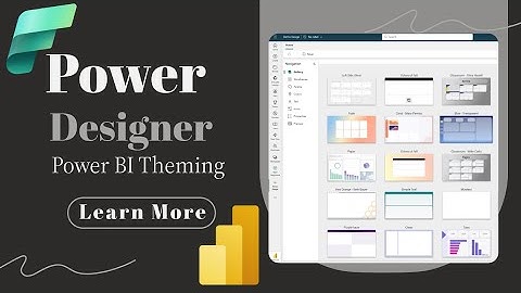 Introducing Power Designer: Unleash Your Inner Report Wizard!