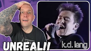 First Time Hearing K.d. Lang - Crying Roy Orbison Tribute Performance Of A Lifetime