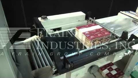 Semi-automatic, combination,  L-bar sealer, and shrink tunnel