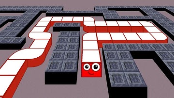 Number Snake Repeat After Phase 26 in Mario Maze Level Up | Game Animation