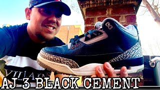 Air Jordan 3 Black Cement 2024 Sneaker