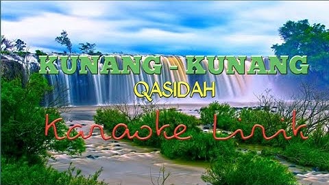 KUNANG-KUNANG KARAOKE | Qasidah Modern | Assalam Group | Video lirik