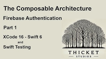 The Composable Architecture (TCA) - iOS Firebase Authentication - Part 1