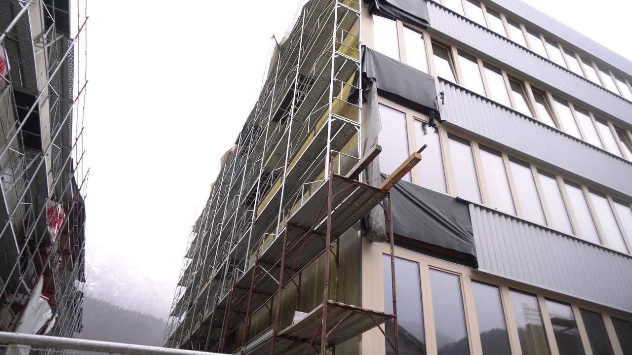 Potek gradnje Srednje šole Jesenice