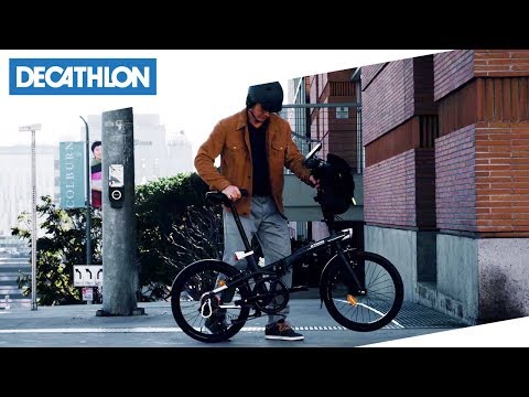 Bici pieghevole Tilt 500 B'TWIN | Decathlon Italia - YouTube