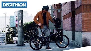 Vai dove vuoi in città con la bici pieghevole TILT | Decathlon Italia -  YouTube