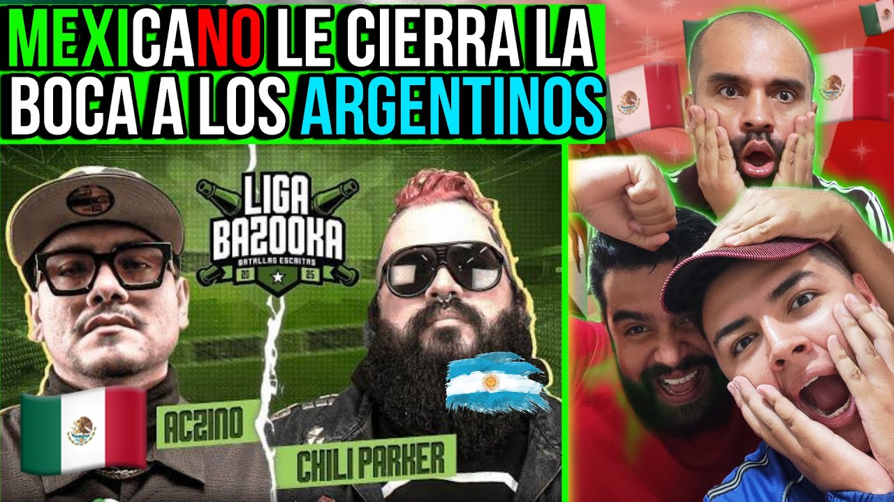 🇲🇽 MEXICANO HUMILLA ARGENTINO y su GENTE  | ACZINO vs CHILI PARKER