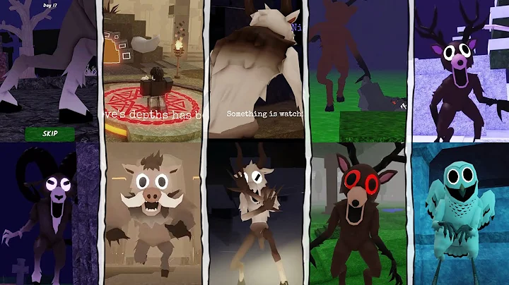 99 Nights in the Forest - RAM vs BOAR vs DEER vs OWL vs Wild West | JUMPSCARES & Story