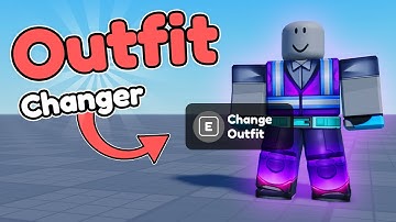 Make An OUTFIT CHANGER in ROBLOX STUDIO