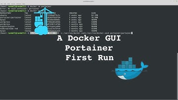 Docker GUI Portainer - First Look