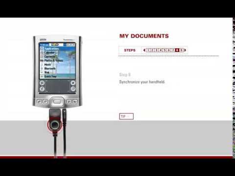 Update Palm Tungsten E2 Documents and Calendar