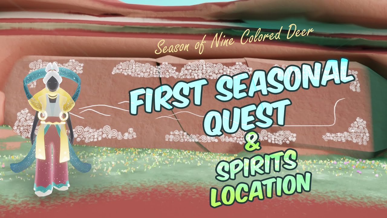 Nine Colored Deer First Seasonal Quest & Spirits Locations Sky