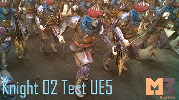 Knight 02 (Saracen) Update To Epic Skeleton in UE5