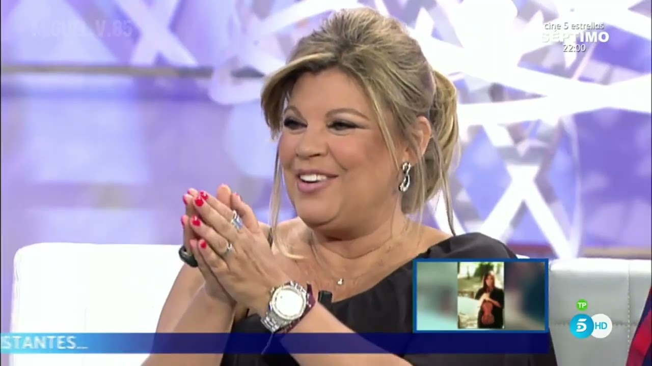 En tele 5 con Maria Teresa Campos y Terelu ¡magníficas!