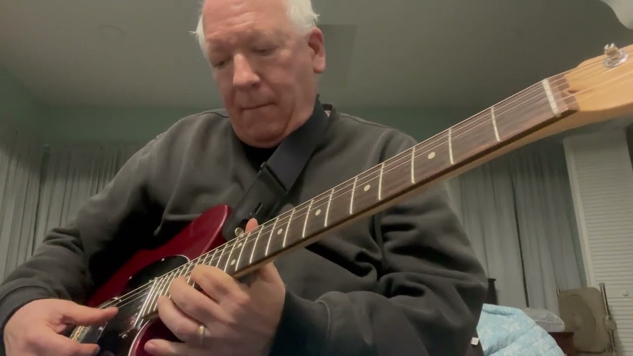 riff & lick practice. don't listen or watch...